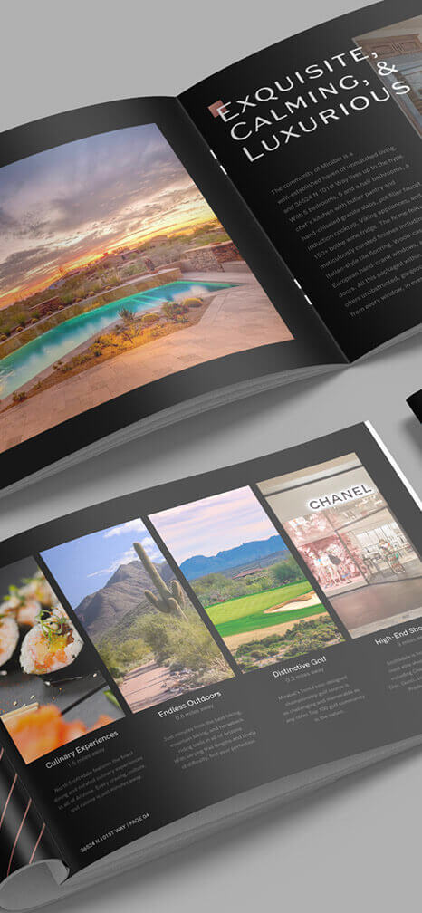 Listing Flyer and Booklet